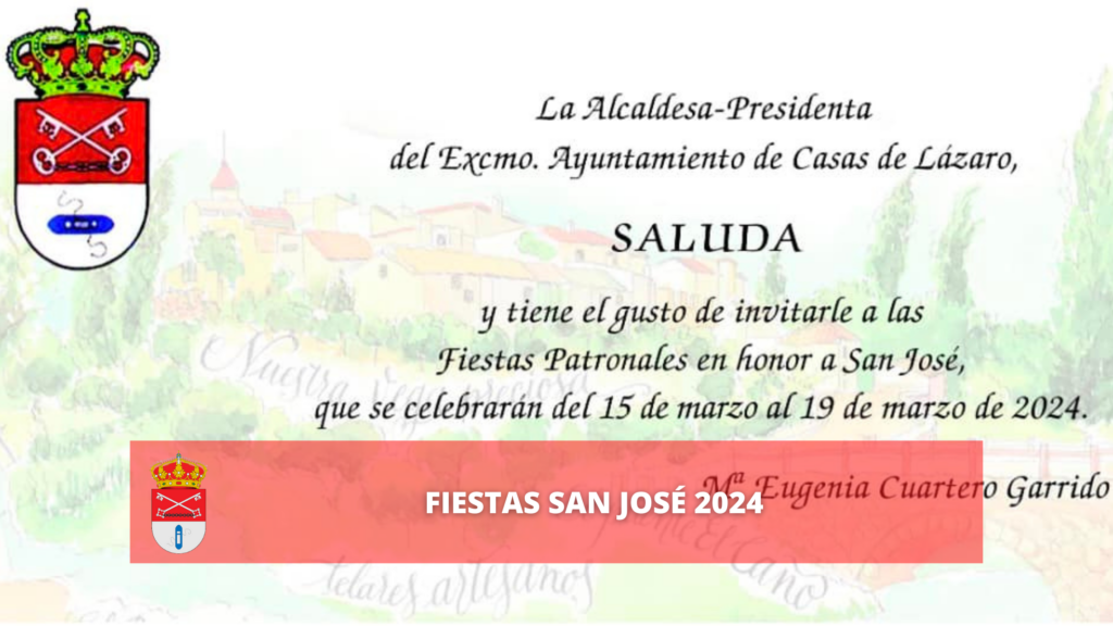 FIESTAS SAN JOSÉ 2024
